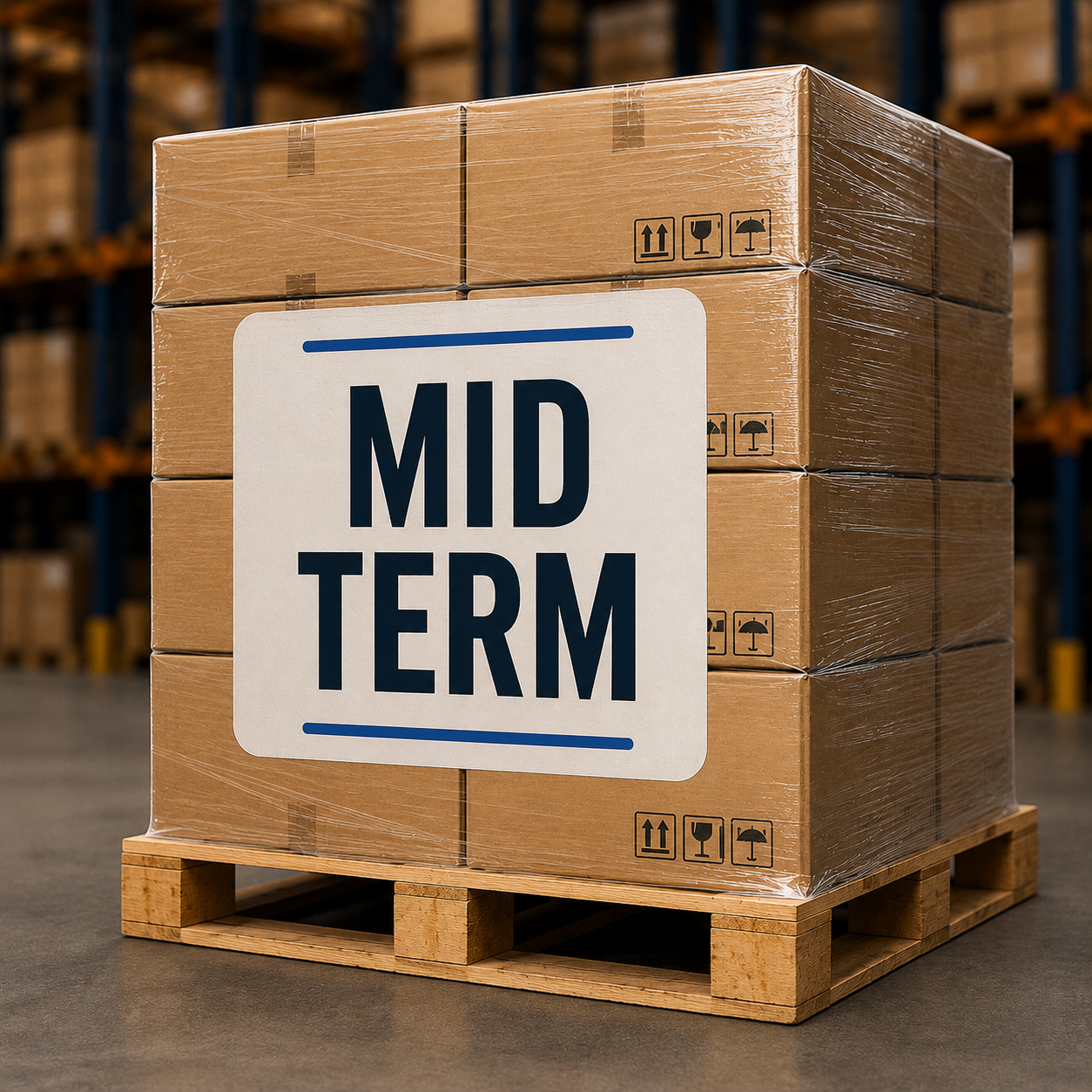 Mid Term Pallet Storage